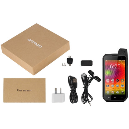 UNIWA B6000 PTT Walkie Talkie Rugged Phone, 2GB+16GB, IP68 Waterproof Dustproof Shockproof, 5000mAh Battery, 4.7 inch Android 9.0 MTK6762 Octa Core up to 2.0GHz, Network: 4G, NFC, OTG (Black) - UNIWA by UNIWA | Online Shopping UK | buy2fix