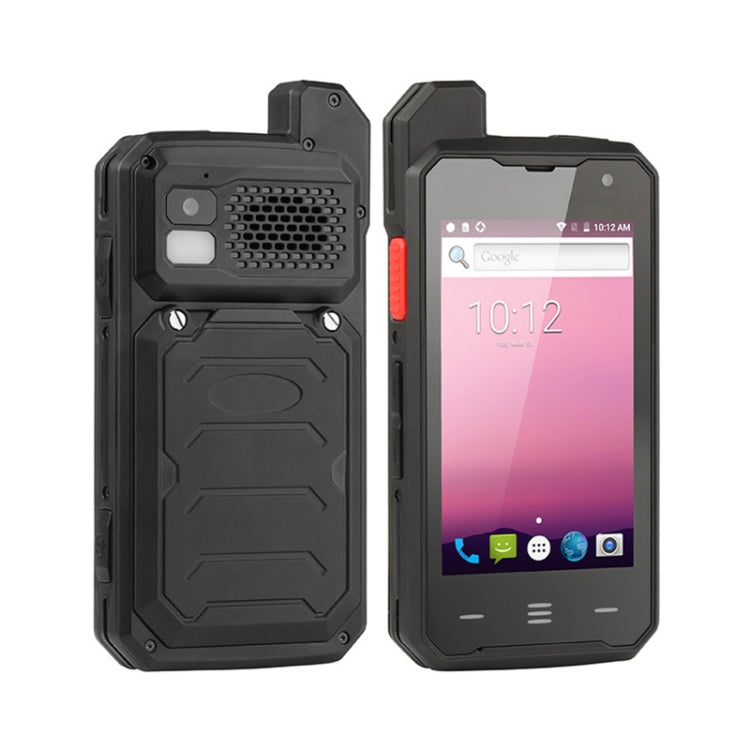 UNIWA T101 Walkie Talkie Rugged Phone, 2GB+16GB, IP67 Waterproof Dustproof Shockproof, 4600mAh Battery, 4.0 inch Android 7.0 MTK6753 Octa Core up to 1.3GHz, Network: 4G, NFC, POC, SOS(Black) - UNIWA by UNIWA | Online Shopping UK | buy2fix