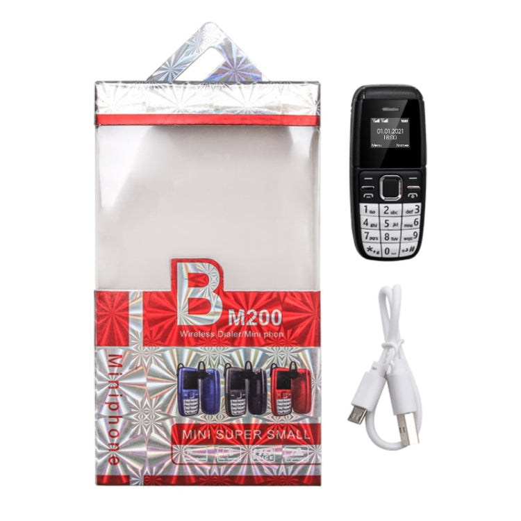 Mini BM200 Mobile Phone, 0.66 inch, MT6261D, 21 Keys, Bluetooth, MP3 Music, Dual SIM, Network: 2G (Grey) - Others by buy2fix | Online Shopping UK | buy2fix
