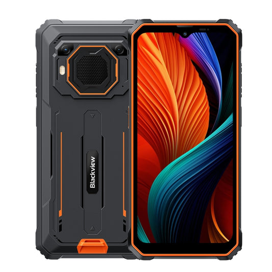 Blackview BV6200 Plus, 8GB+256GB, IP68/IP69K/MIL-STD-810H, 6.56 inch Android 14 Unisoc UMS9230 T606 Octa Core, Network: 4G, OTG, NFC (Orange) - Blackview by Blackview | Online Shopping UK | buy2fix