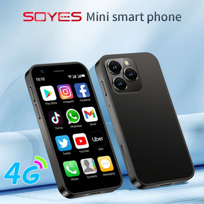 SOYES XS16, 3GB+64GB, 3.0 inch Android 10.0 MTK6737 Quad Core, Bluetooth, WiFi, Network: 4G, Dual SIM, Support Google Play Store (Black) - SOYES by SOYES | Online Shopping UK | buy2fix