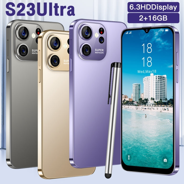 S23 Ultra E6, 2GB+16GB, 6.3 inch Screen, Face Identification, Android 8.1 MTK6737 Octa Core, Network: 4G (Purple) -  by buy2fix | Online Shopping UK | buy2fix