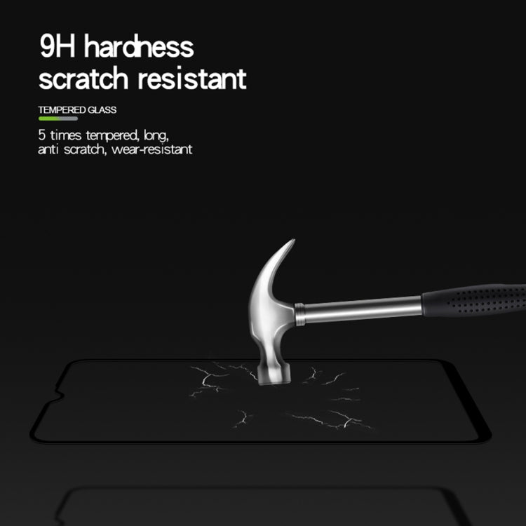 PINWUYO 9H 2.5D Full Screen Tempered Glass Film for Galaxy M20 (Black) - Galaxy Tempered Glass by PINWUYO | Online Shopping UK | buy2fix