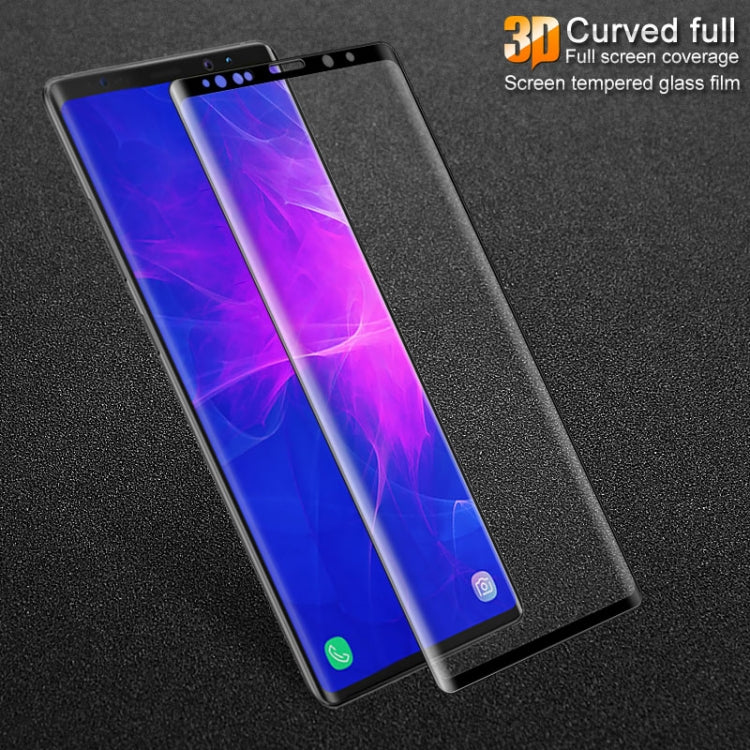 IMAK 9H 3D Curved Surface Full Screen Tempered Glass Film for Galaxy Note9(Black) - Galaxy Tempered Glass by imak | Online Shopping UK | buy2fix