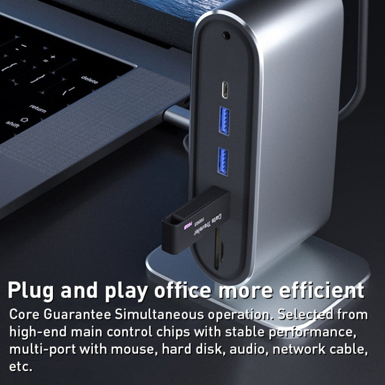 BYL-2201 12 in 1 USB-C / Type-C HUB Adapter - USB HUB by buy2fix | Online Shopping UK | buy2fix