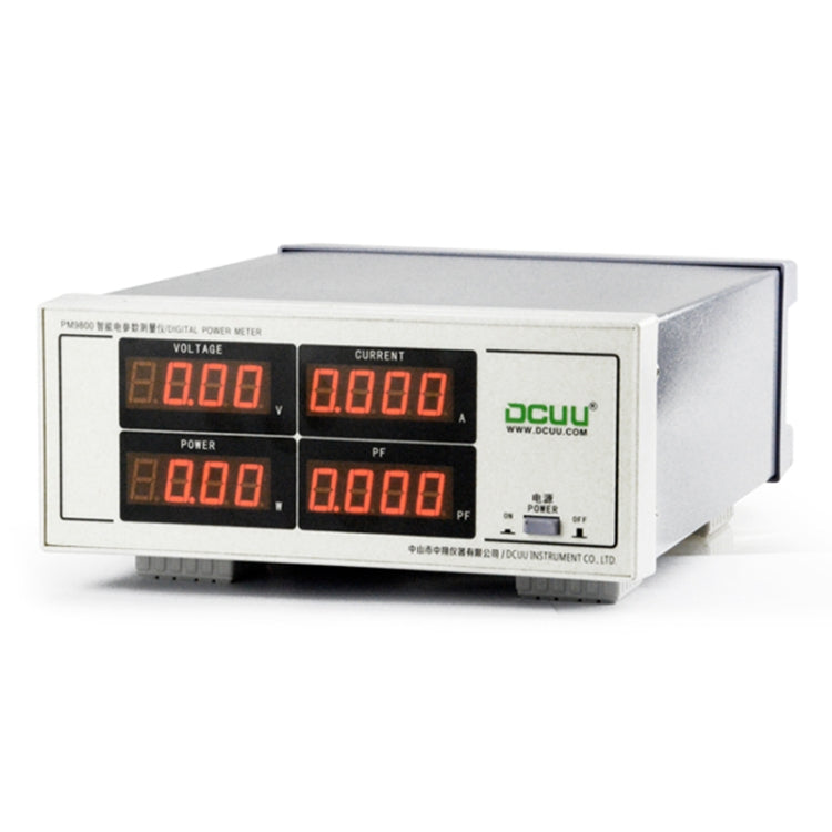 DCUU PM9800 Intelligent Electrical Parameters Measuring Instrument, Basic Edition (US Plug) - Current & Voltage Tester by buy2fix | Online Shopping UK | buy2fix