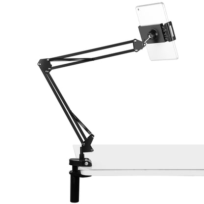 PULUZ Live Broadcast Desktop Articulating Arm Holder with Tablet Clamp (Black) - Lazy Bracket by PULUZ | Online Shopping UK | buy2fix