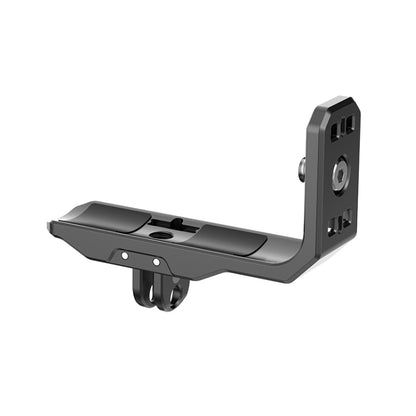 For Insta360 X4 PULUZ Vertical Horizontal Shooting Quick Release Metal  L Bracket (Black) - Mount & Holder by PULUZ | Online Shopping UK | buy2fix