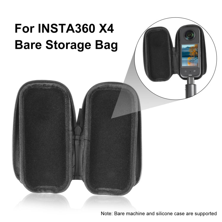 For Insta360 X4 PULUZ Camera Portable Case Box Storage Bag (Black) - Case & Bags by PULUZ | Online Shopping UK | buy2fix