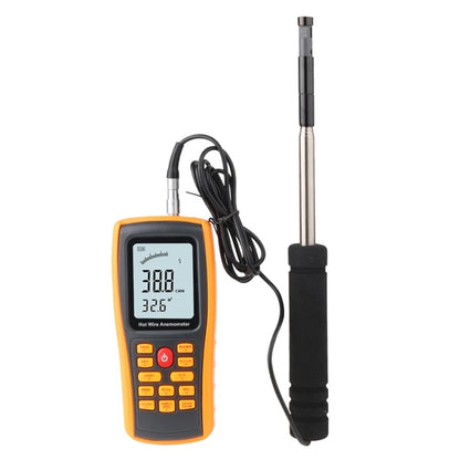 BENETECH GM8903 2.6 inch LCD Screen Digital Hot Wire Wind Speed Wind Temperature Anemometer - Tachometers & Anemometer by BENETECH | Online Shopping UK | buy2fix