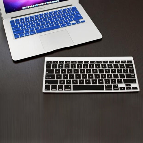 ENKAY for MacBook Pro 13.3 inch & 15.4 inch & 17.3 inch (US Version) / A1278 / A1286 Silicone Soft Keyboard Protector Cover Skin(Black) - Keyboard Protector by buy2fix | Online Shopping UK | buy2fix