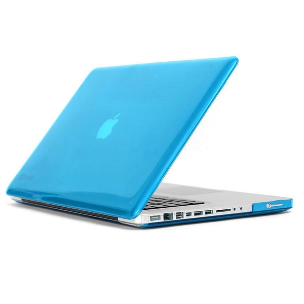 ENKAY for MacBook Pro 13.3 inch (US Version) / A1278 4 in 1 Crystal Hard Shell Plastic Protective Case with Screen Protector & Keyboard Guard & Anti-dust Plugs(Blue) - MacBook Pro Cases by ENKAY | Online Shopping UK | buy2fix