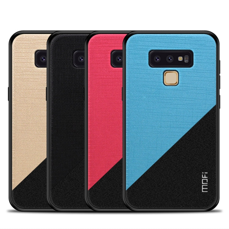MOFI Shockproof TPU + PC + Cloth Pasted Case for Galaxy Note 9(Gold) - Galaxy Phone Cases by MOFI | Online Shopping UK | buy2fix