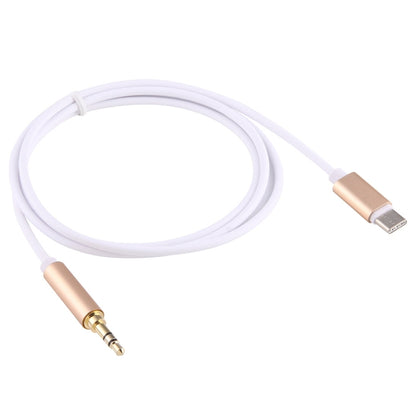 1m USB-C / Type-C to 3.5mm Male Audio Adapter Cable(Gold) - Video & Audio Cable by buy2fix | Online Shopping UK | buy2fix