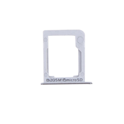 For Galaxy Tab S2 8.0 / T715 SIM Card Tray and Micro SD Card Tray(White) - Card Socket by buy2fix | Online Shopping UK | buy2fix