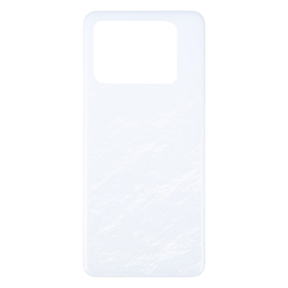 For Xiaomi Redmi K70E Original Battery Back Cover(White) - Back Cover by buy2fix | Online Shopping UK | buy2fix