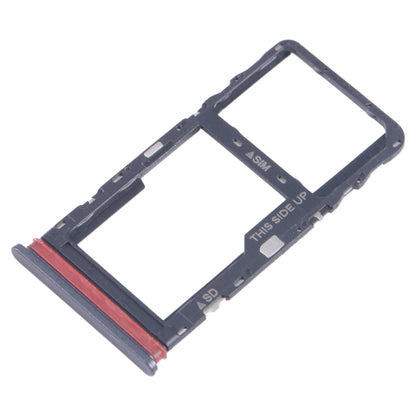 For TCL Stylus 5G T779W SIM Card Tray + Micro SD Card Tray (Black) - Card Tray by buy2fix | Online Shopping UK | buy2fix