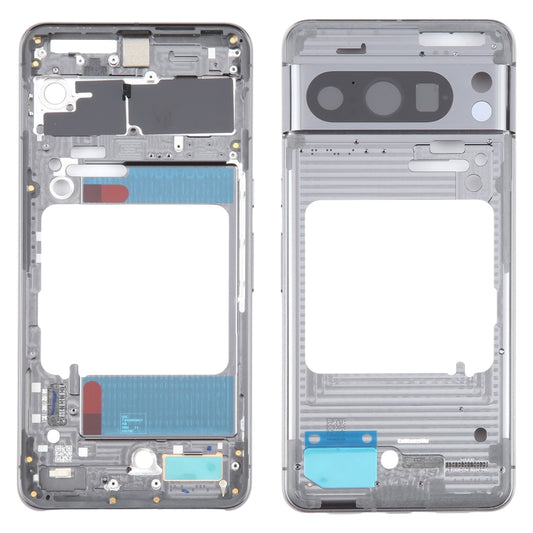 For Google Pixel 8 Pro Original Middle Frame Bezel Plate (Black) - Frame Bezel Plate by buy2fix | Online Shopping UK | buy2fix