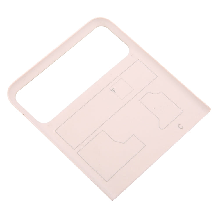 For Motorola Razr 40 Original Upper Part Battery Back Cover (Pink) - Back Cover by buy2fix | Online Shopping UK | buy2fix