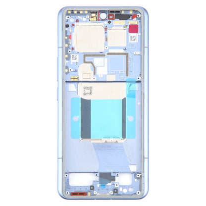 For Xiaomi 14 Ultra Original Front Housing LCD Frame Bezel Plate (Blue) - Frame Bezel Plate by buy2fix | Online Shopping UK | buy2fix