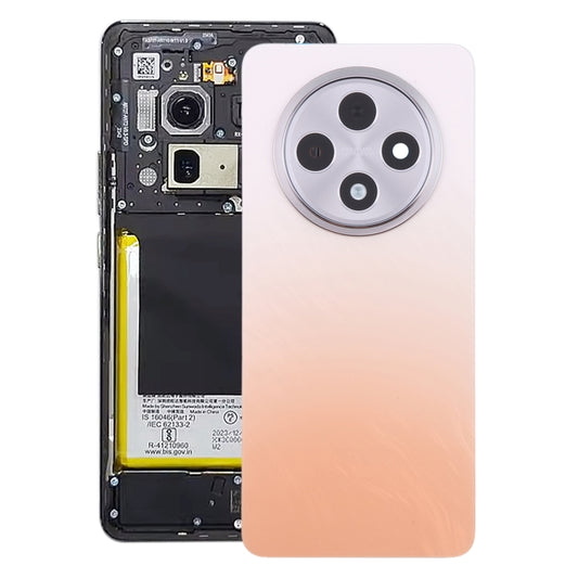 For OPPO F27 Original Battery Back Cover with Camera Lens Cover(Orange) - Back Cover by buy2fix | Online Shopping UK | buy2fix