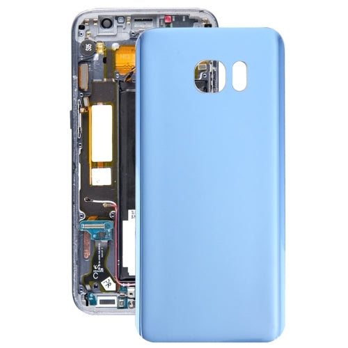 For Samsung Galaxy S7 SM-G930F Battery Back Cover(Blue) - Galaxy S Series Parts by buy2fix | Online Shopping UK | buy2fix