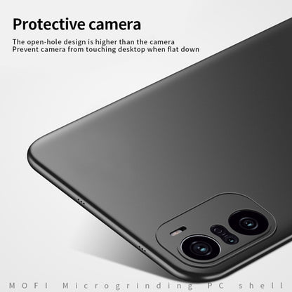 For Xiaomi Redmi K40 Pro+ / POCO F3 / 11i MOFI Frosted PC Ultra-thin Hard Case(Rose gold) - Xiaomi Cases by MOFI | Online Shopping UK | buy2fix