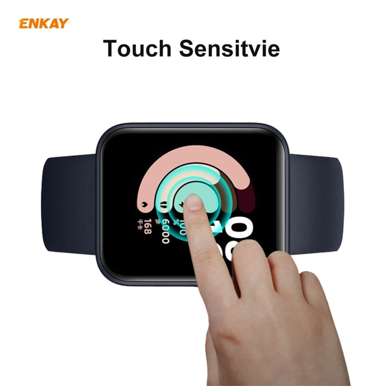 For Redmi Watch ENKAY Hat-Prince 3D Full Screen Soft PC Edge + PMMA HD Screen Protector Film - Screen Protector by ENKAY | Online Shopping UK | buy2fix