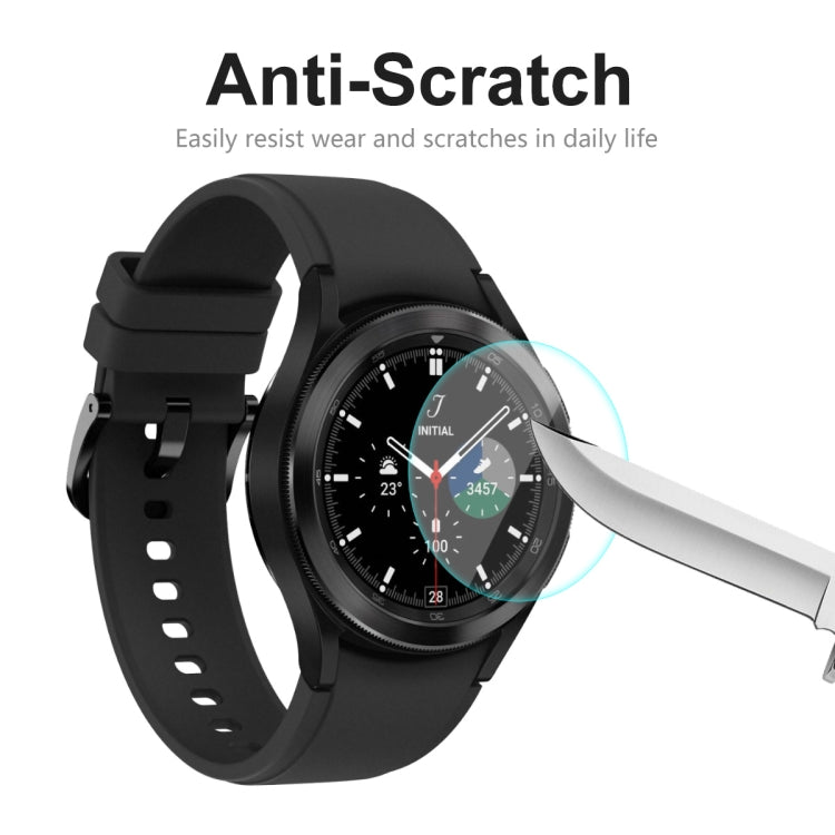 2 PCS For Samsung Galaxy Watch4 Classic 42mm ENKAY Hat-Prince Crystal Screen Protector Anti-scratch Watch Film - Screen Protector by ENKAY | Online Shopping UK | buy2fix