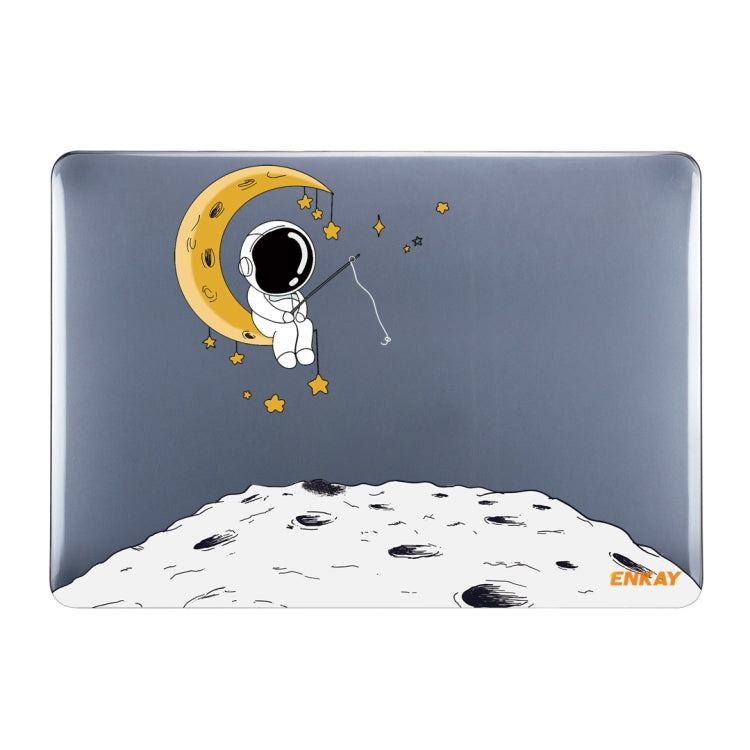 ENKAY Hat-Prince Spaceman Pattern Laotop Protective Crystal Case for MacBook Pro 16.2 inch A2485 2021/A2880 2023 (Spaceman No.3) - MacBook Pro Cases by ENKAY | Online Shopping UK | buy2fix