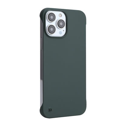 For iPhone 12 / 12 Pro ENKAY Matte Frameless Hard PC Case(Dark Green) - iPhone 12 / 12 Pro Cases by ENKAY | Online Shopping UK | buy2fix