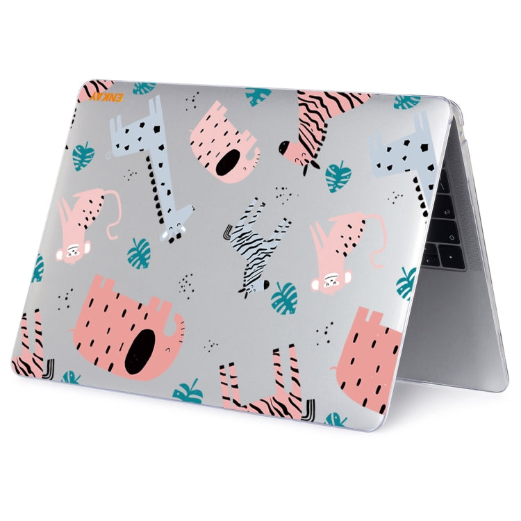 For MacBook Air 13.3 inch A1932 / A2179 / A2337 ENKAY Animal Series Pattern Laotop Protective Crystal Case(Animals No.2) - MacBook Air Cases by ENKAY | Online Shopping UK | buy2fix