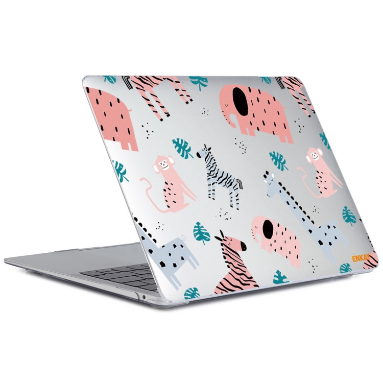 ENKAY Animal Series Pattern Laotop Protective Crystal Case For MacBook Pro 16.2 inch A2485 2021/A2880 2023(Animals No.2) - MacBook Pro Cases by ENKAY | Online Shopping UK | buy2fix