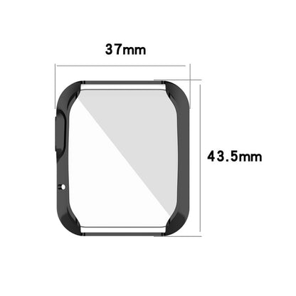 For Xiaomi Redmi Watch TPU Integrated Protective Case(Black) - Watch Cases by buy2fix | Online Shopping UK | buy2fix