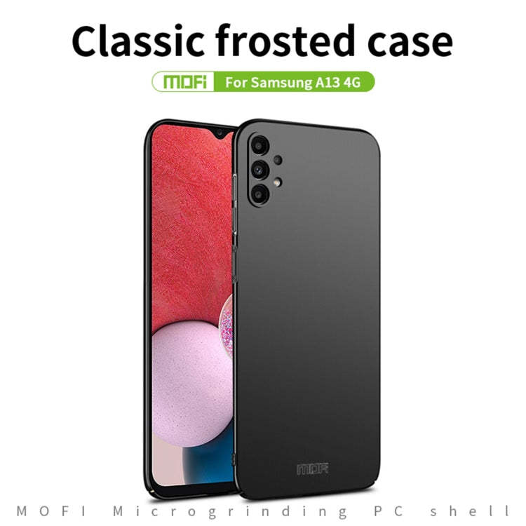 For Samsung Galaxy A13 4G MOFI Frosted PC Ultra-thin Hard Case(Rose Gold) - Galaxy Phone Cases by MOFI | Online Shopping UK | buy2fix