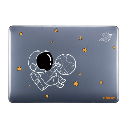 For MacBook Pro 14.2 A2442/A2779 2023 ENKAY Hat-Prince 3 in 1 Spaceman Pattern Laotop Protective Crystal Case with TPU Keyboard Film / Anti-dust Plugs, Version:EU(Spaceman No.5) - MacBook Pro Cases by ENKAY | Online Shopping UK | buy2fix