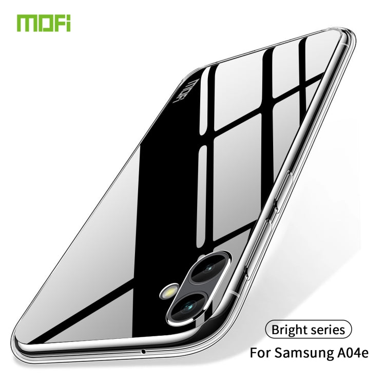 For Samsung Galaxy A04e MOFI Ming Series Ultra-thin TPU Phone Case(Transparent) - Galaxy Phone Cases by MOFI | Online Shopping UK | buy2fix