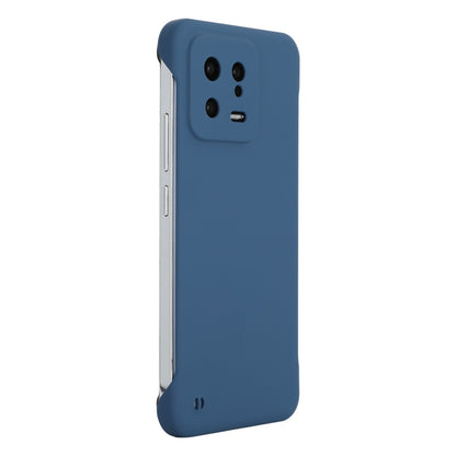 For Xiaomi 13 ENKAY Hat-Prince Matte Frameless Hard PC Phone Case(Dark Blue) - Xiaomi Cases by ENKAY | Online Shopping UK | buy2fix