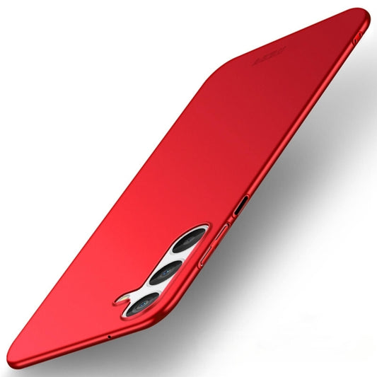 For Samsung Galaxy A25 5G MOFI Frosted PC Ultra-thin Hard Phone Case(Red) - Galaxy Phone Cases by MOFI | Online Shopping UK | buy2fix