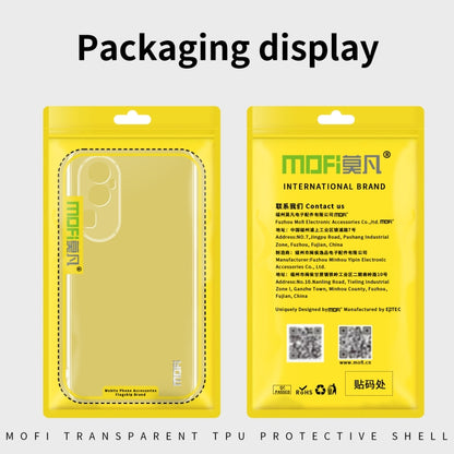 For OPPO Reno12 Global MOFI Ming Series Transparent Ultra-thin TPU Phone Case(Transparent) - Reno12 Cases by MOFI | Online Shopping UK | buy2fix