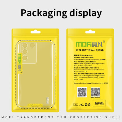 For vivo Y200i / T3X MOFI Ming Series Ultra-thin TPU Phone Case(Transparent) - vivo Cases by MOFI | Online Shopping UK | buy2fix