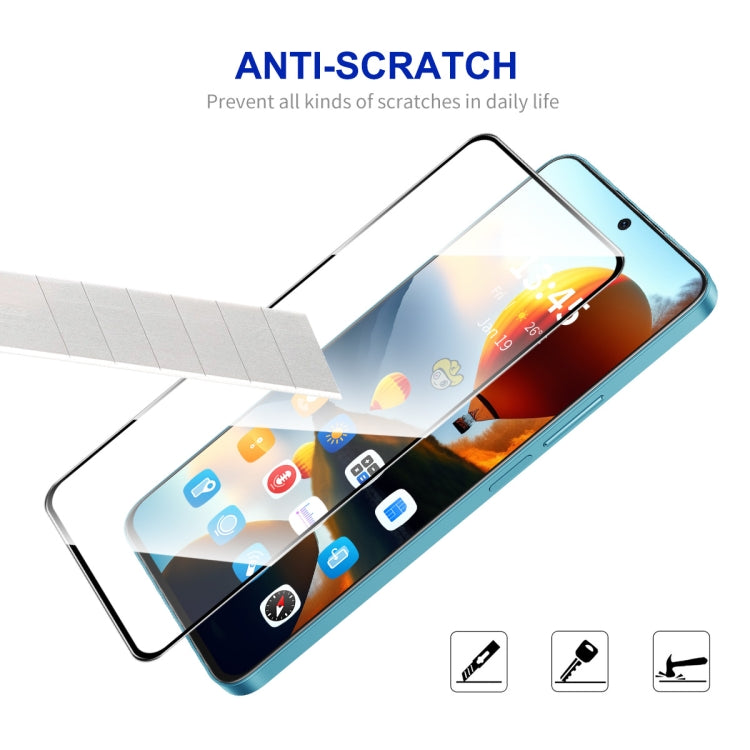 For Motorola Moto G Power 2024 5pcs ENKAY Full Glue High Aluminum-silicon Tempered Glass Film - Motorola Tempered Glass by ENKAY | Online Shopping UK | buy2fix