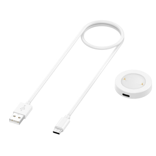 For Honor Watch GS3 MUS-B19 Split Mmagnetic Suction Watch Charging Cable, Length: 1m(White) - Charger by buy2fix | Online Shopping UK | buy2fix