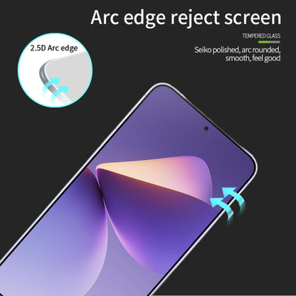 For Meizu 21 PINWUYO 9H 2.5D Full Screen Tempered Glass Film(Black) - For Meizu by PINWUYO | Online Shopping UK | buy2fix