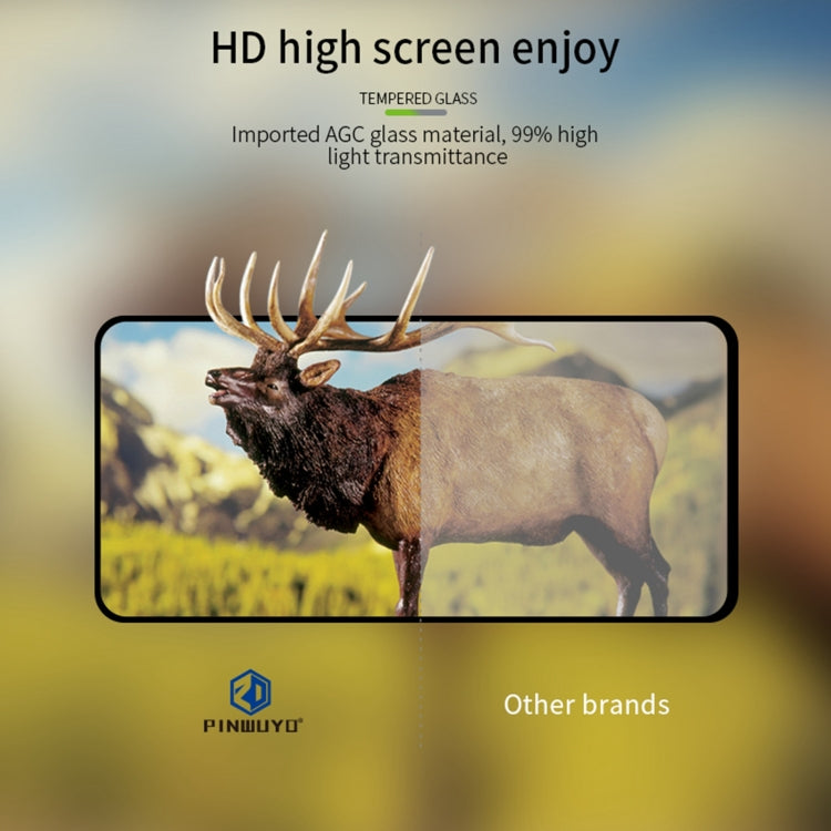 For Xiaomi Poco X6 Pro PINWUYO 9H 2.5D Full Screen Tempered Glass Film(Black) -  by PINWUYO | Online Shopping UK | buy2fix