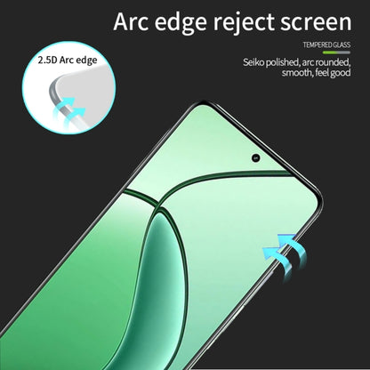 For vivo iQOO Z9x / T3X PINWUYO 9H 2.5D Full Screen Tempered Glass Film(Black) - vivo Tempered Glass by PINWUYO | Online Shopping UK | buy2fix