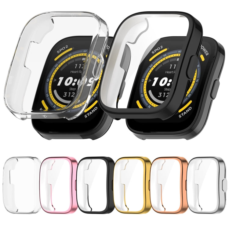 For Amazfit Bip 5 All-Inclusive TPU Protective Case(Gold) - Watch Cases by buy2fix | Online Shopping UK | buy2fix