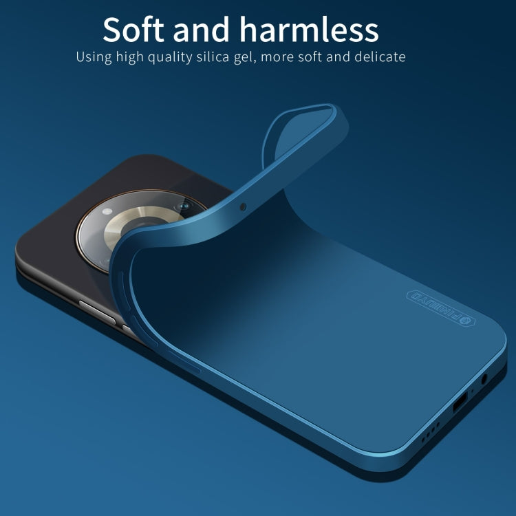 For Realme 11 4G PINWUYO Sense Series Liquid Silicone TPU Phone Case(Black) - Realme Cases by PINWUYO | Online Shopping UK | buy2fix