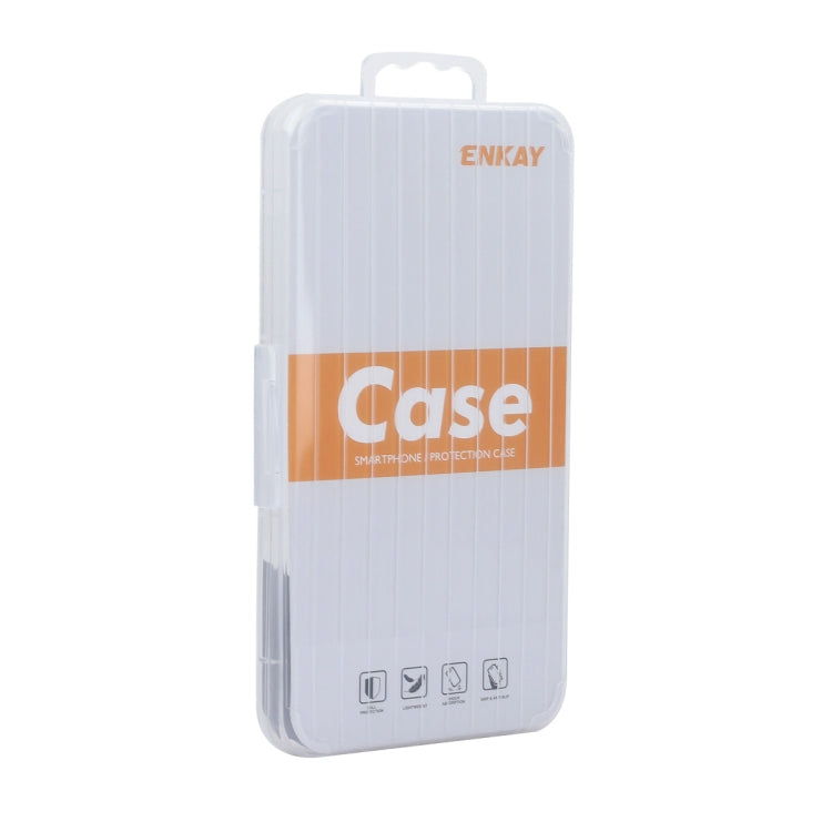 For iPhone 15 Plus ENKAY MagSafe Matte TPU Phone Case with Lens Film & Screen Glass Film(Silver) - iPhone 15 Plus Cases by ENKAY | Online Shopping UK | buy2fix