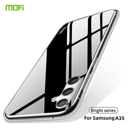 For Samsung Galaxy A35 MOFI Ming Series Ultra-thin TPU Phone Case(Transparent) - Galaxy Phone Cases by MOFI | Online Shopping UK | buy2fix